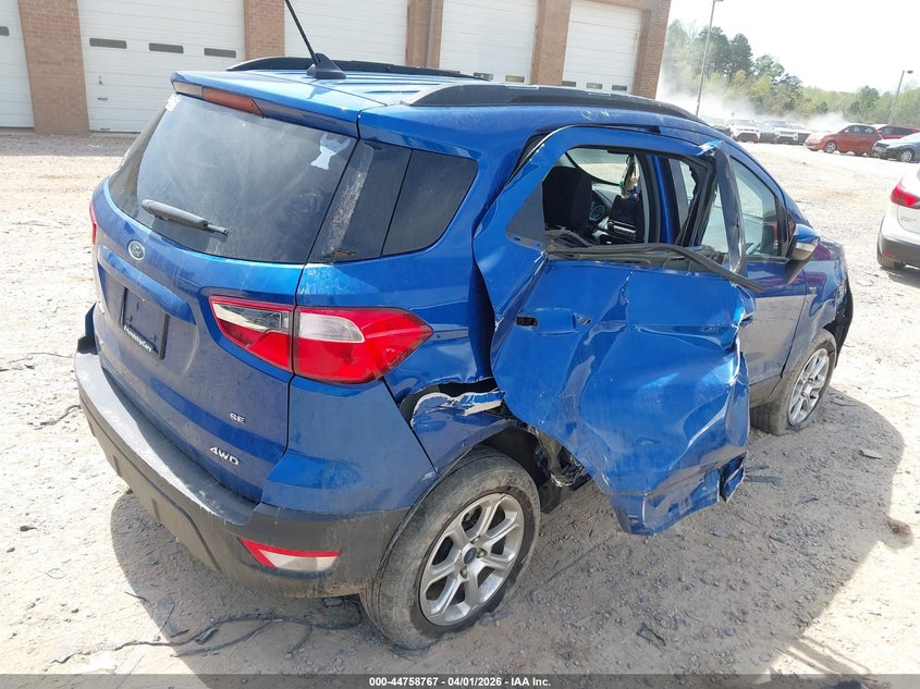 2021 Ford Ecosport VIN MAJ6S3GL5MC408011 IAAI salvage auction — RIGHT SIDE, Salvage (North Carolina), sold $1,475 on 2026-07-06 (photo 4)