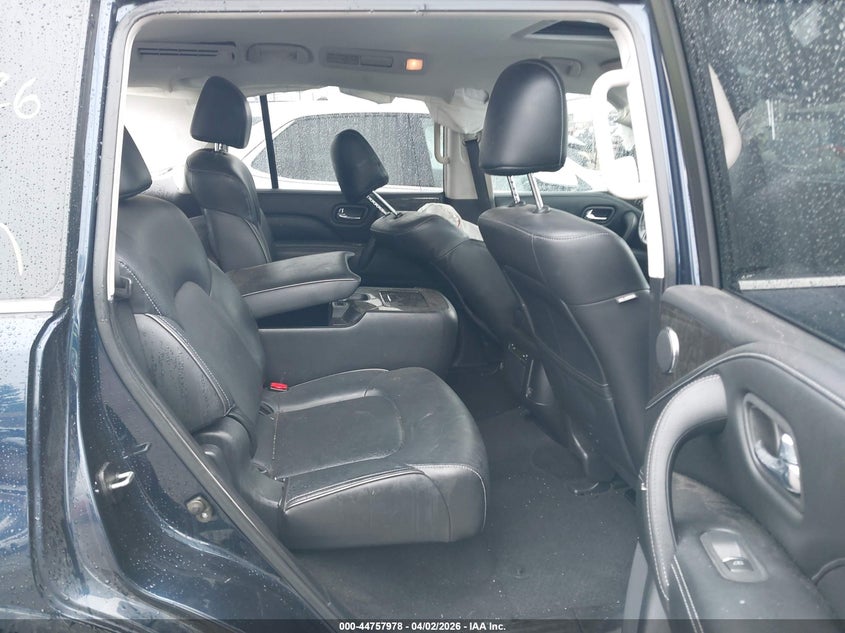 2021 Infiniti Qx80 VIN JN8AZ2AE6M9269464 IAAI salvage auction — FRONT & REAR, Wait Title, sold $3,450 on 2026-07-23 (photo 8)