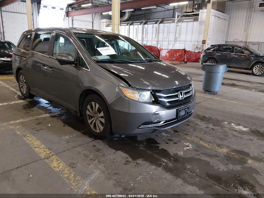 2014 Honda Odyssey VIN 5FNRL5H63EB068130 IAAI salvage auction — FRONT END, Salvage (Oregon), sold $1,550 on 2026-07-09 (photo 1)