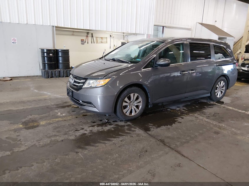2014 Honda Odyssey VIN 5FNRL5H63EB068130 IAAI salvage auction — FRONT END, Salvage (Oregon), sold $1,550 on 2026-07-09 (photo 2)