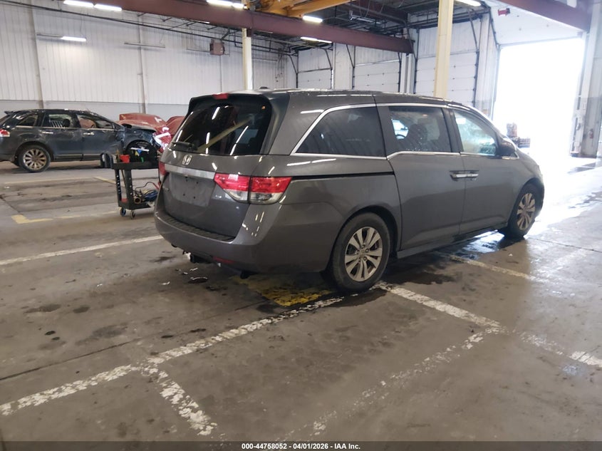 2014 Honda Odyssey VIN 5FNRL5H63EB068130 IAAI salvage auction — FRONT END, Salvage (Oregon), sold $1,550 on 2026-07-09 (photo 4)