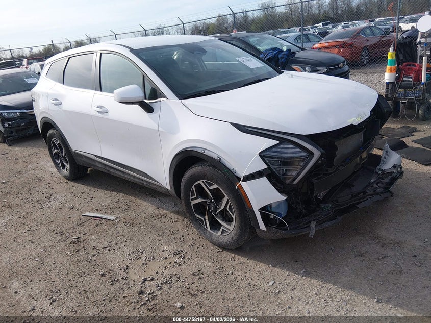 2025 Kia Sportage VIN 5XYK2CDF2SG324308 IAAI salvage auction — FRONT END, Salvage (Kentucky), sold $6,600 on 2026-07-29 (photo 1)