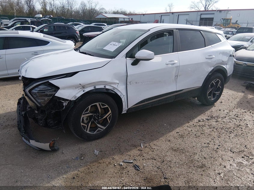 2025 Kia Sportage VIN 5XYK2CDF2SG324308 IAAI salvage auction — FRONT END, Salvage (Kentucky), sold $6,600 on 2026-07-29 (photo 2)