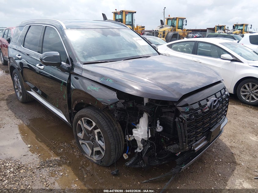 2025 Hyundai Palisade VIN KM8R44GE5SU923960 IAAI salvage auction — RIGHT FRONT, Original (Texas), sold $16,550 on 2026-07-07 (photo 1)