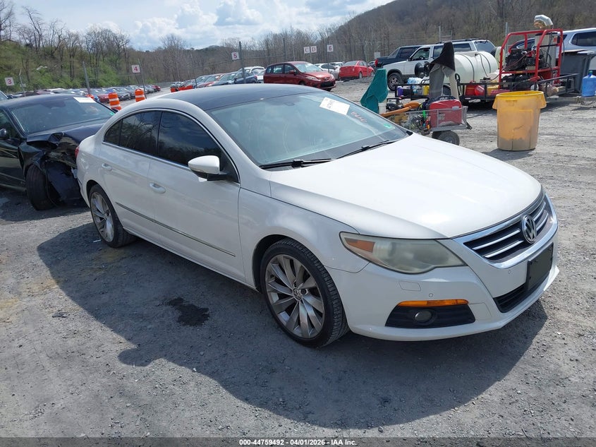 2010 Volkswagen Passat cc VIN WVWEU7AN8AE538382 IAAI salvage auction — FRONT END, Clear (Virginia), sold $750 on 2026-07-14 (photo 1)