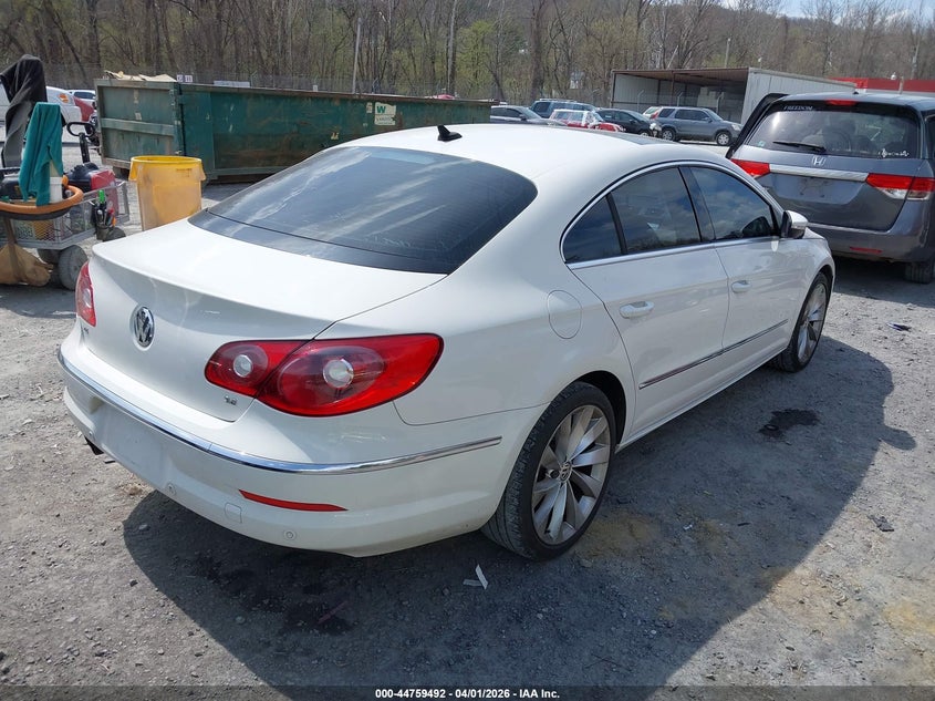 2010 Volkswagen Passat cc VIN WVWEU7AN8AE538382 IAAI salvage auction — FRONT END, Clear (Virginia), sold $750 on 2026-07-14 (photo 4)
