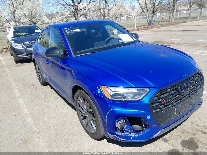 2022 Audi Sq5 sportback VIN WA124AFY4N2044752 — IAAI salvage auction photo