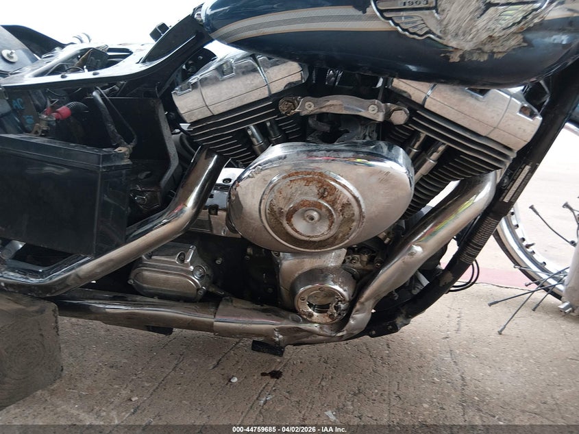 2003 Harley-davidson Fxdwg VIN 1HD1GEV153K302681 IAAI salvage auction — FRONT END, Salvage (Texas), sold $25 on 2026-07-23 (photo 8)