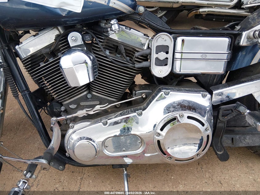 2003 Harley-davidson Fxdwg VIN 1HD1GEV153K302681 IAAI salvage auction — FRONT END, Salvage (Texas), sold $25 on 2026-07-23 (photo 9)