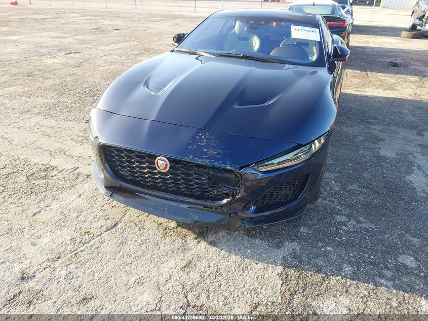 2023 Jaguar F-type VIN SAJDD1EE7PCK80834 IAAI salvage auction — SIDE, Wait Title, sold $18,200 on 2026-07-23 (photo 6)