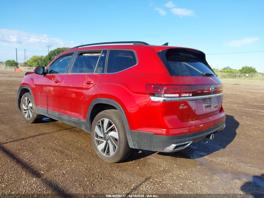 2025 Volkswagen Atlas VIN 1V2WR2CA1SC542420 IAAI salvage auction — FRONT END, Salvage Title, sold $8,050 on 2026-09-08 (photo 3)