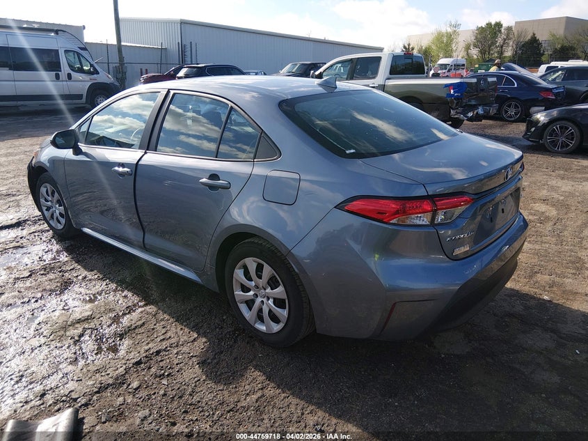 2024 Toyota Corolla VIN 5YFB4MDE9RP084705 IAAI salvage auction — RIGHT SIDE, Wait Title, sold $4,250 on 2026-07-08 (photo 3)