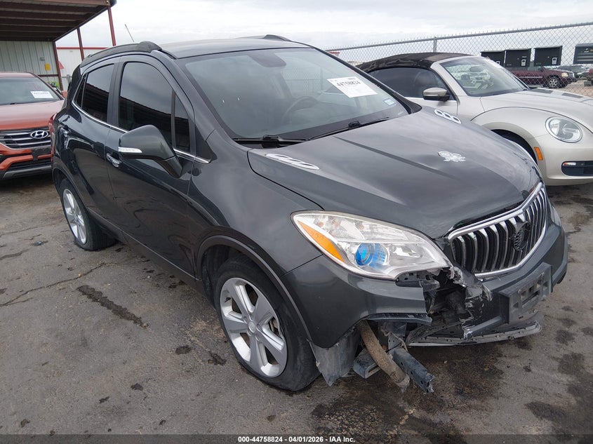 2016 Buick Encore VIN KL4CJASB8GB681855 IAAI salvage auction — RIGHT FRONT, Original (Texas), sold $975 on 2026-07-08 (photo 1)