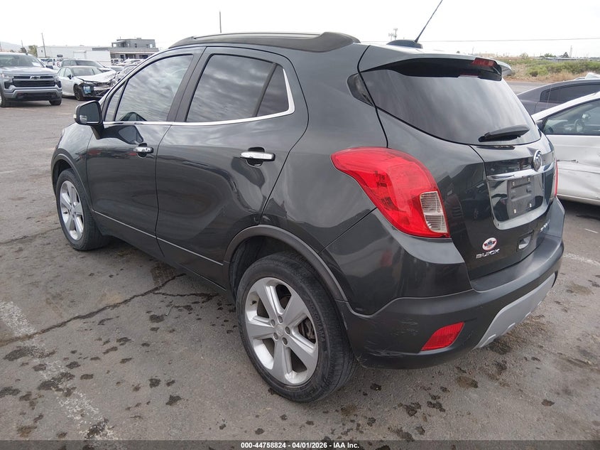 2016 Buick Encore VIN KL4CJASB8GB681855 IAAI salvage auction — RIGHT FRONT, Original (Texas), sold $975 on 2026-07-08 (photo 3)