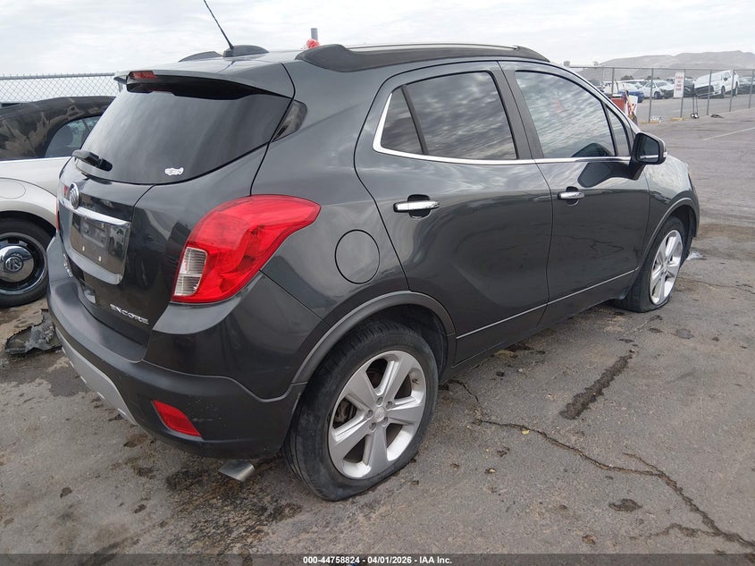 2016 Buick Encore VIN KL4CJASB8GB681855 IAAI salvage auction — RIGHT FRONT, Original (Texas), sold $975 on 2026-07-08 (photo 4)