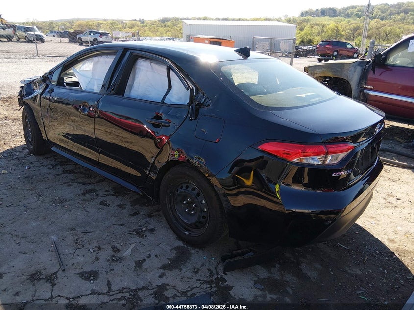 2026 Toyota Corolla VIN JTDBCMFE3T3112899 IAAI salvage auction — ROLLOVER, Salvage Title, sold $3,250 on 2026-07-30 (photo 3)
