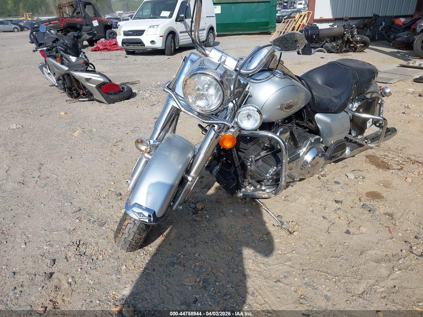 2014 Harley-davidson Road king VIN 1HD1FBM17EB672018 IAAI salvage auction — FRONT & REAR, Wait Title, sold $3,750 on 2026-07-07 (photo 2)