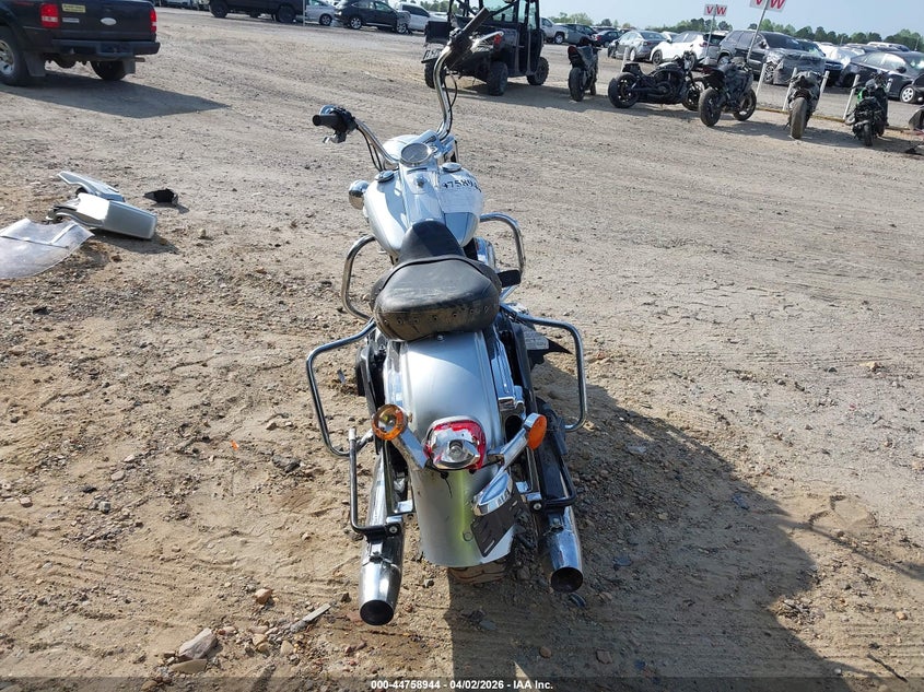 2014 Harley-davidson Road king VIN 1HD1FBM17EB672018 IAAI salvage auction — FRONT & REAR, Wait Title, sold $3,750 on 2026-07-07 (photo 6)