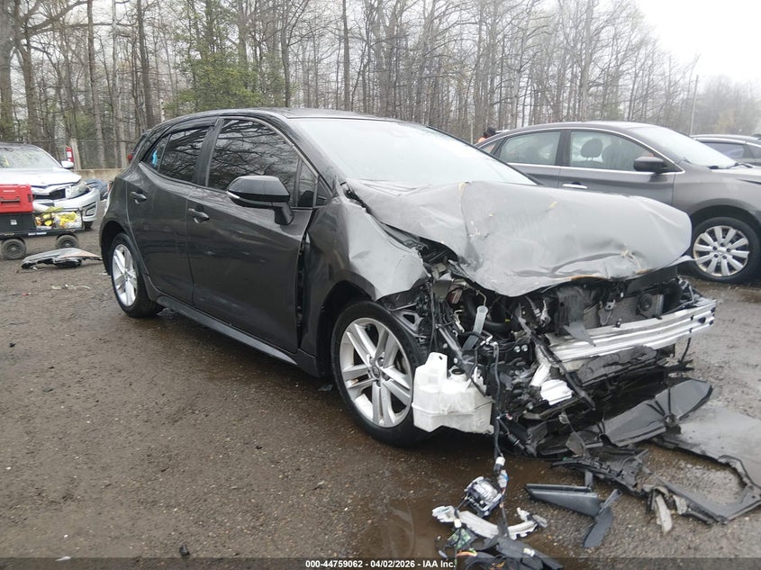 2021 Toyota Corolla VIN JTNB4MBE1M3130141 IAAI salvage auction — FRONT END, Wait Title, sold $2,200 on 2026-07-15 (photo 1)