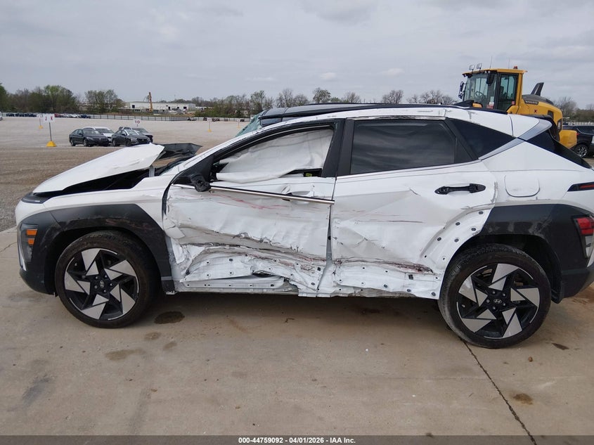 2024 Hyundai Kona VIN KM8HE3A32RU175916 IAAI salvage auction — SIDE, Wait Title, sold $2,850 on 2026-07-30 (photo 6)