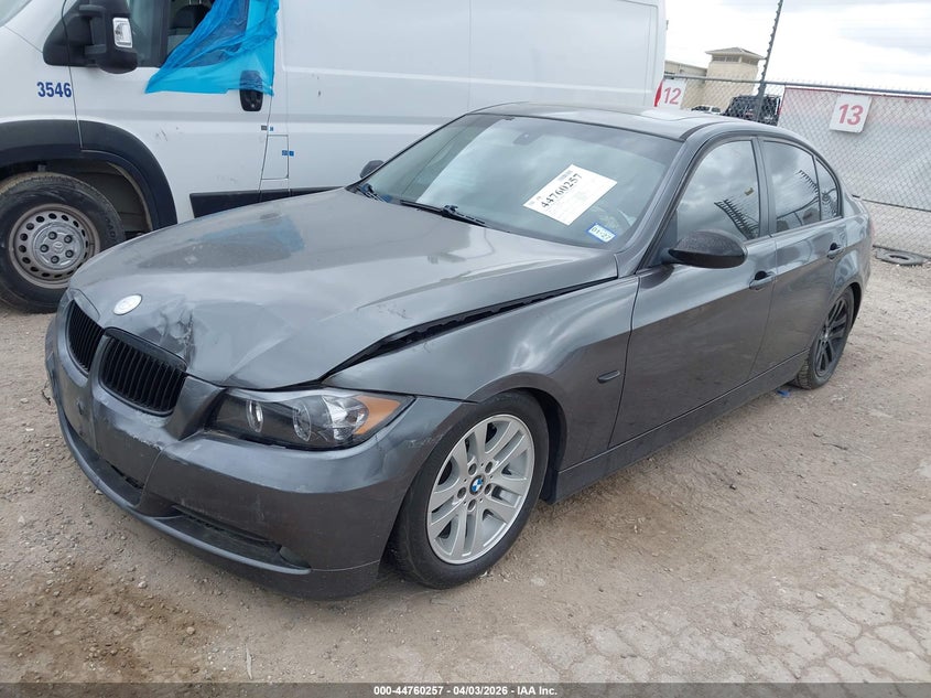 2006 BMW 3er VIN WBAVB13536KR56676 IAAI salvage auction — FRONT END, Salvage (Texas), sold $25 on 2026-07-06 (photo 2)