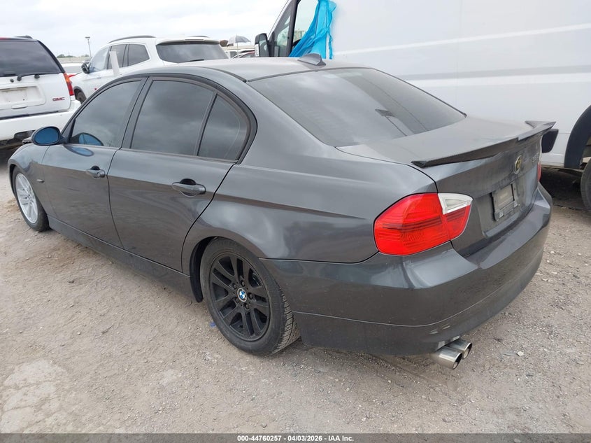 2006 BMW 3er VIN WBAVB13536KR56676 IAAI salvage auction — FRONT END, Salvage (Texas), sold $25 on 2026-07-06 (photo 3)