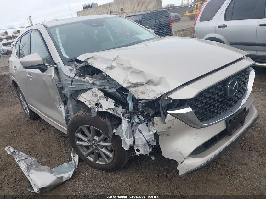 2025 Mazda Cx-5 VIN JM3KFBCL7S0675783 IAAI salvage auction — FRONT END, Salvage (New Jersey), sold $7,900 on 2026-08-01 (photo 1)