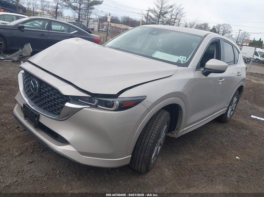 2025 Mazda Cx-5 VIN JM3KFBCL7S0675783 IAAI salvage auction — FRONT END, Salvage (New Jersey), sold $7,900 on 2026-08-01 (photo 2)