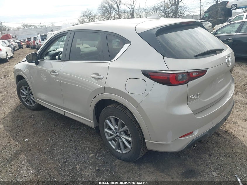 2025 Mazda Cx-5 VIN JM3KFBCL7S0675783 IAAI salvage auction — FRONT END, Salvage (New Jersey), sold $7,900 on 2026-08-01 (photo 3)