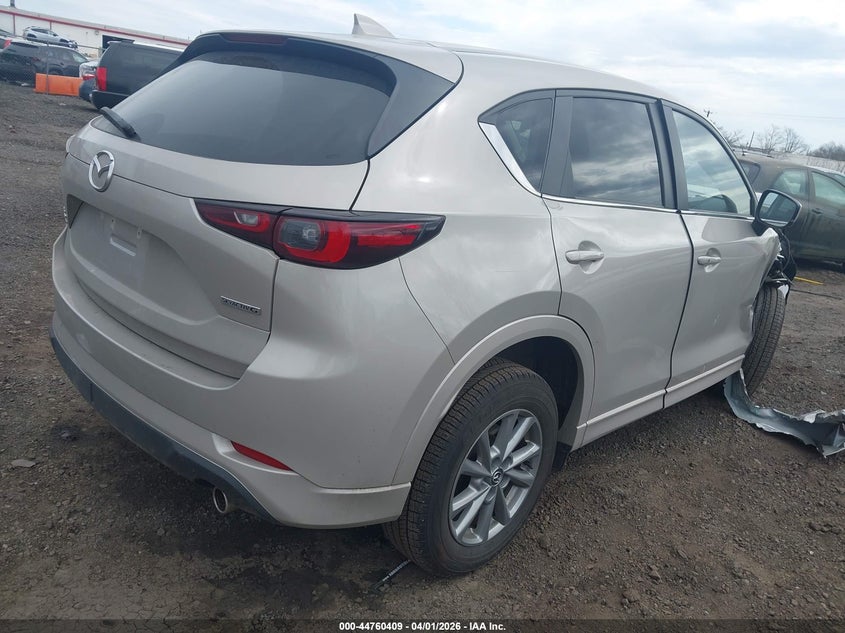 2025 Mazda Cx-5 VIN JM3KFBCL7S0675783 IAAI salvage auction — FRONT END, Salvage (New Jersey), sold $7,900 on 2026-08-01 (photo 4)