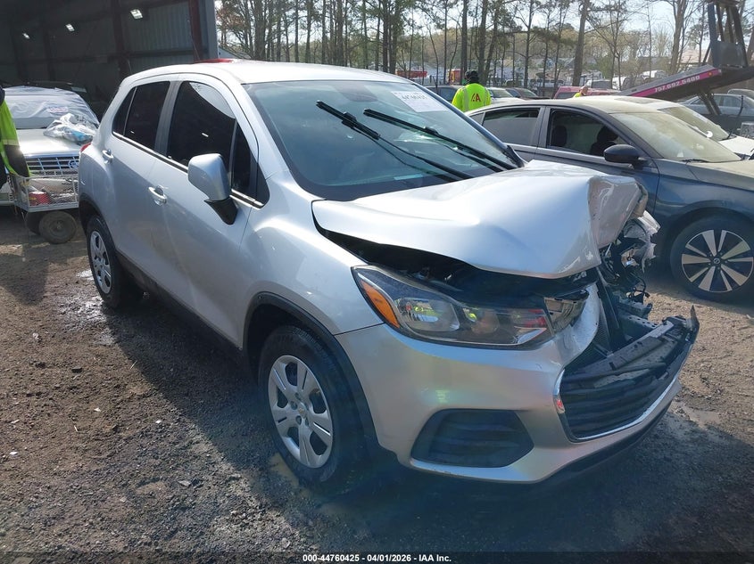 2017 Chevrolet Trax VIN KL7CJKSB9HB213742 IAAI salvage auction — FRONT END, Wait Title, sold $450 on 2026-07-09 (photo 1)