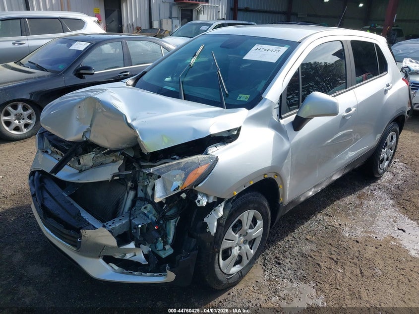 2017 Chevrolet Trax VIN KL7CJKSB9HB213742 IAAI salvage auction — FRONT END, Wait Title, sold $450 on 2026-07-09 (photo 2)