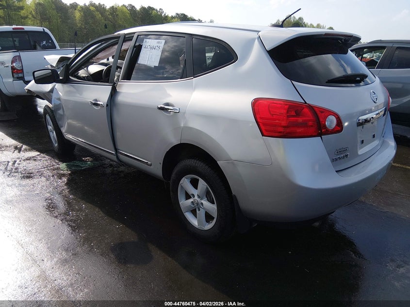 2013 Nissan Rogue VIN JN8AS5MT8DW530742 IAAI salvage auction — FRONT END, Junk Receipt (North Carolina), sold $325 on 2026-07-15 (photo 3)