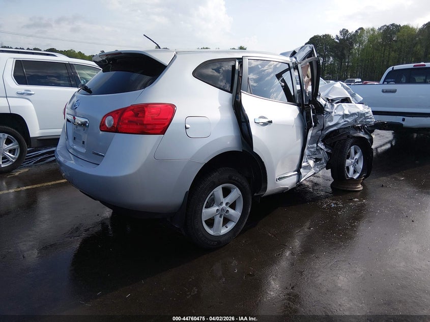 2013 Nissan Rogue VIN JN8AS5MT8DW530742 IAAI salvage auction — FRONT END, Junk Receipt (North Carolina), sold $325 on 2026-07-15 (photo 4)