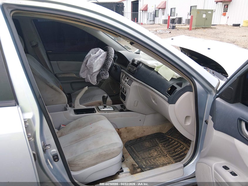 2008 Hyundai Sonata VIN 5NPET46C58H301948 IAAI salvage auction — FRONT END, Salvage (Louisiana), sold $150 on 2026-07-29 (photo 5)