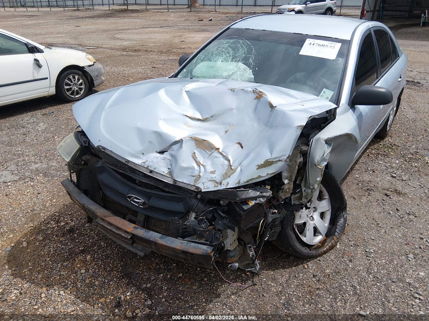 2008 Hyundai Sonata VIN 5NPET46C58H301948 IAAI salvage auction — FRONT END, Salvage (Louisiana), sold $150 on 2026-07-29 (photo 6)