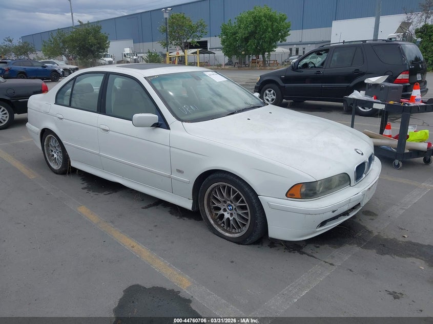 2003 BMW 5 series VIN WBADT63453CK43362 IAAI salvage auction — MECHANICAL, App For Dup Clear (California), sold $550 on 2026-07-13 (photo 1)