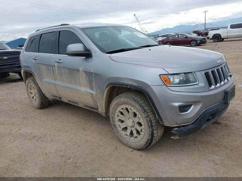 2014 Jeep Grand cherokee VIN 1C4RJFAG1EC414090 IAAI salvage auction — LEFT FRONT, Wait Title, sold $1,600 on 2026-08-14 (photo 1)