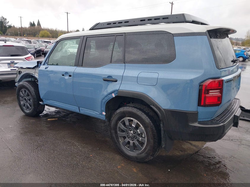 2025 Toyota Land cruiser VIN JTEABFAJ9SK037866 IAAI salvage auction — FRONT END, Salvage (Oregon), sold $37,100 on 2026-07-13 (photo 3)