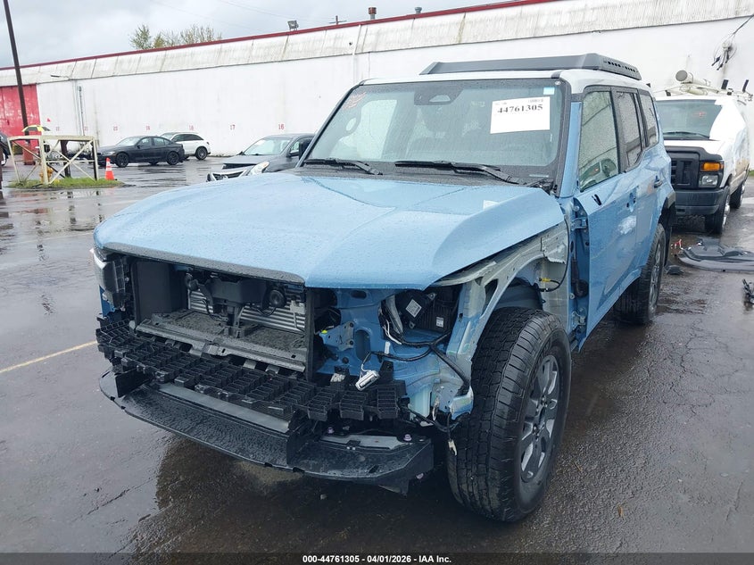 2025 Toyota Land cruiser VIN JTEABFAJ9SK037866 IAAI salvage auction — FRONT END, Salvage (Oregon), sold $37,100 on 2026-07-13 (photo 6)