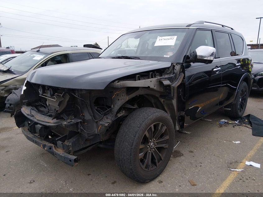 2017 Nissan Armada VIN JN8AY2NE8H9702236 IAAI salvage auction — FRONT END, Salvage (Colorado), sold $5,825 on 2026-07-07 (photo 2)