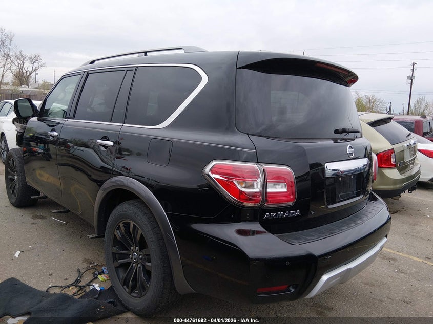 2017 Nissan Armada VIN JN8AY2NE8H9702236 IAAI salvage auction — FRONT END, Salvage (Colorado), sold $5,825 on 2026-07-07 (photo 3)