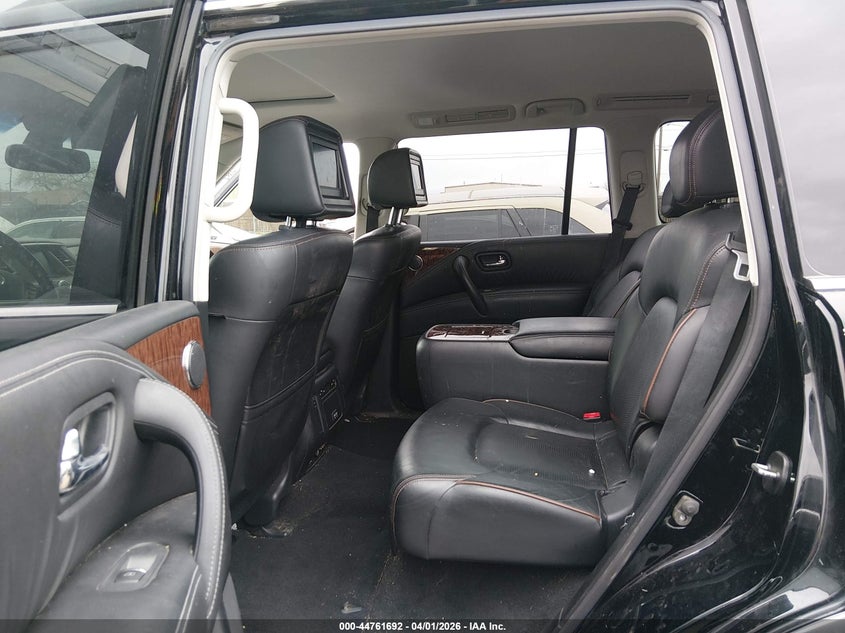 2017 Nissan Armada VIN JN8AY2NE8H9702236 IAAI salvage auction — FRONT END, Salvage (Colorado), sold $5,825 on 2026-07-07 (photo 8)