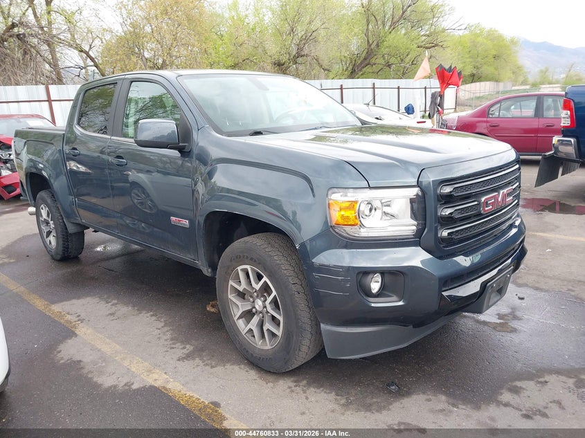 2019 Gmc Canyon VIN 1GTP6FE16K1326917 IAAI salvage auction — REAR END, Wait Title, sold $12,800 on 2026-07-23 (photo 1)