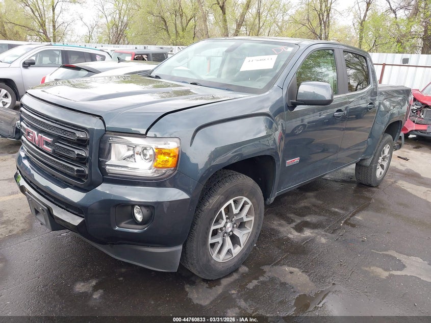 2019 Gmc Canyon VIN 1GTP6FE16K1326917 IAAI salvage auction — REAR END, Wait Title, sold $12,800 on 2026-07-23 (photo 2)