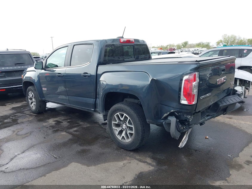 2019 Gmc Canyon VIN 1GTP6FE16K1326917 IAAI salvage auction — REAR END, Wait Title, sold $12,800 on 2026-07-23 (photo 3)