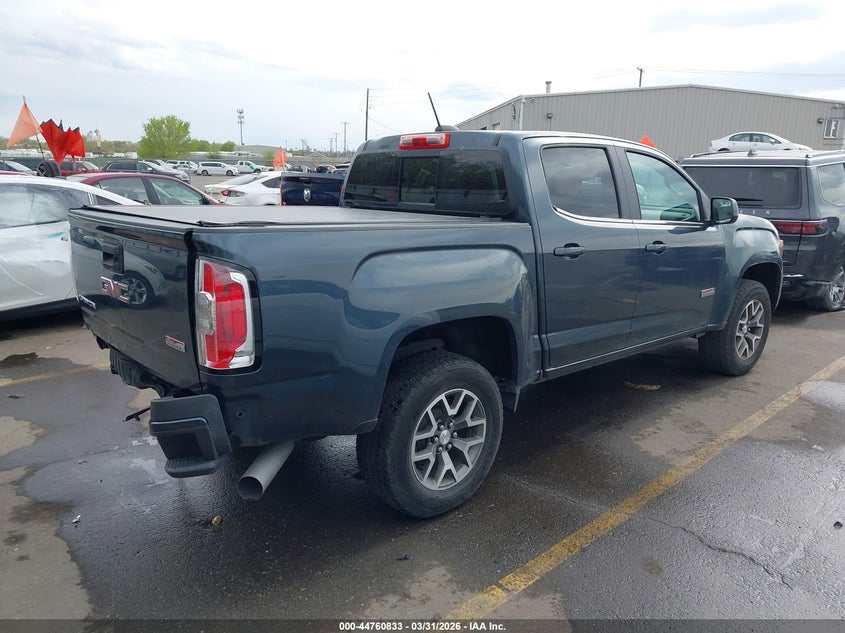 2019 Gmc Canyon VIN 1GTP6FE16K1326917 IAAI salvage auction — REAR END, Wait Title, sold $12,800 on 2026-07-23 (photo 4)