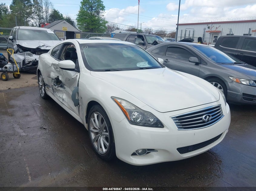 2015 Infiniti Q60 VIN JN1CV6EK4FM870544 IAAI salvage auction — RIGHT SIDE, Salvage (North Carolina), sold $2,550 on 2026-07-20 (photo 1)
