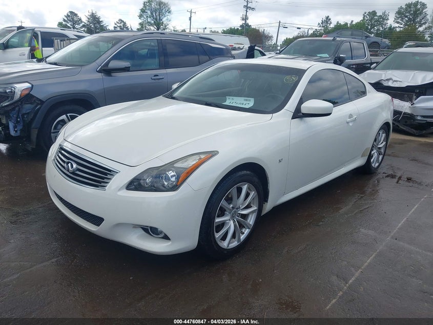 2015 Infiniti Q60 VIN JN1CV6EK4FM870544 IAAI salvage auction — RIGHT SIDE, Salvage (North Carolina), sold $2,550 on 2026-07-20 (photo 2)