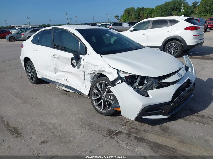 2022 Toyota Corolla VIN 5YFS4MCE3NP133523 IAAI salvage auction — UNDERCARRIAGE, Wait Title, sold $3,550 on 2026-07-15 (photo 1)
